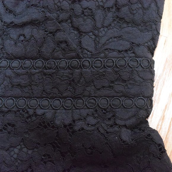 NWT Loft Sleeveless V-Neck Lace Dress in Women's Size 8T - Picture 10 of 16